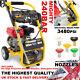 Petrol Pressure Washer 3480psi Wolf 275 7hp Engine Power Jet Cleaner