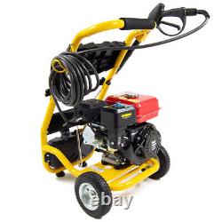 Petrol Pressure Washer 3480psi Wolf 275 7HP Power Jet & 1L Bottle of Engine Oil