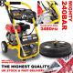 Petrol Pressure Washer 3480psi Wolf Formula 275 7hp Power Jet & Patio Cleaner