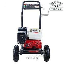 Petrol Pressure Washer 3500PSI / 240BAR Power Jet Cleaner designed by Germany
