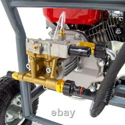 Petrol Pressure Washer 3843psi PowerKing 300 7HP Wolf Engine Jet Cleaner & Oil