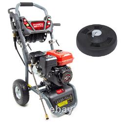 Petrol Pressure Washer 3843psi PowerKing 300 7HP Wolf Engine Jet & Patio Cleaner