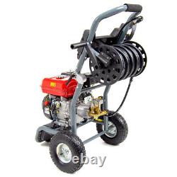 Petrol Pressure Washer 3843psi PowerKing 300 7HP Wolf Engine Jet & Patio Cleaner