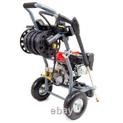 Petrol Pressure Washer 3843psi PowerKing 300 7HP Wolf Engine Jet & Patio Cleaner