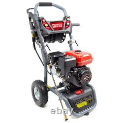 Petrol Pressure Washer 3843psi PowerKing 300 Turbo Nozzle, Lance & Patio Cleaner