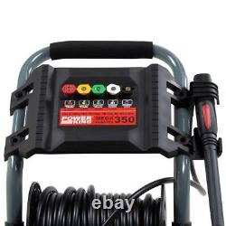 Petrol Pressure Washer 3843psi PowerKing 350 7HP Wolf Engine Power Jet Cleaner