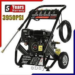 Petrol Pressure Washer 3950PSI / 272BAR Power Jet Wash 4-stroke 6.5HP 12M Hose