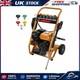 Petrol Pressure Washer 3950 Psi High Power Jet Wash 7hp 5 Nozzles 8 Meter Hose