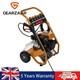 Petrol Pressure Washer 3950 Psi High Power Jet Wash 7hp 5 Nozzles 8 Meter New