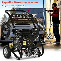 Petrol Pressure Washer 3950psi / 272bar Power Jet Wash 4-stroke 7.5hp 8m Hose