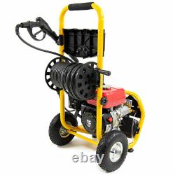 Petrol Pressure Washer 4061psi Wolf Formula 350 7HP Power Jet & Patio Cleaner