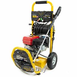 Petrol Pressure Washer 4061psi Wolf Formula 350 7HP Power Jet & Patio Cleaner