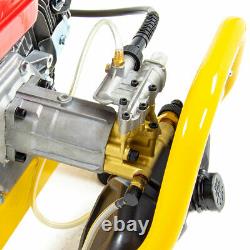 Petrol Pressure Washer 4061psi Wolf Formula 350 7HP Power Jet & Patio Cleaner