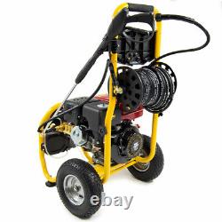 Petrol Pressure Washer 4351psi Wolf Formula 500 9HP Power Jet & Patio Cleaner