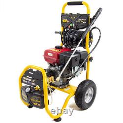 Petrol Pressure Washer 4351psi Wolf Formula 500 9HP Power Jet & Patio Cleaner