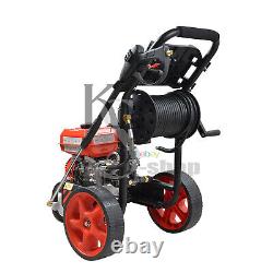 Petrol Pressure Washer 4-stroke 7HP 170 bar 3600psi Power Jet Wash 3.6L