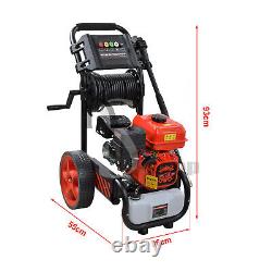 Petrol Pressure Washer 4-stroke 7HP 170 bar 3600psi Power Jet Wash 3.6L