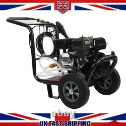 Petrol Pressure Washer +5 Nozzles Heavy Duty 4 Stroke OHV High Power 212CC 7HP