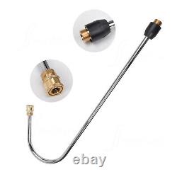 Petrol Pressure Washer 7HP 2465PSI/170BAR Power Jet Wash 20m Hose Spray Gun Kit
