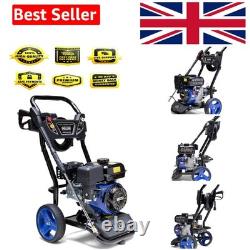 Petrol Pressure Washer 7HP 3950 PSI Power Jet Wash 210CC Driveway Car Patio C