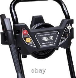 Petrol Pressure Washer 7HP 3950 PSI Power Jet Wash 210CC Driveway Car Patio C