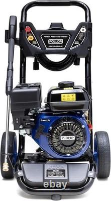 Petrol Pressure Washer 7HP 3950 PSI Power Jet Wash 210CC Driveway Car Patio C