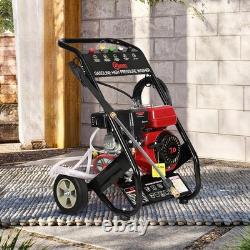 Petrol Pressure Washer 7.0HP 2200PSI 8.5LPM, 8m Hose, Aluminum Pump, High Power