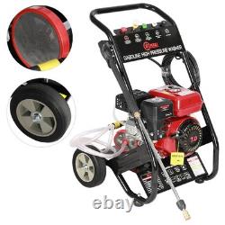 Petrol Pressure Washer 7.0HP 2200PSI 8.5LPM, 8m Hose, Aluminum Pump, High Power