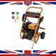 Petrol Pressure Washer 8 Meter Hose 4 Stroke Ohv 212cc High Power Brand New