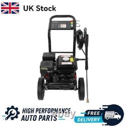 Petrol Pressure Washer 8 Meter Hose High Power 3500psi 7HP Heavy Duty Jet Wash