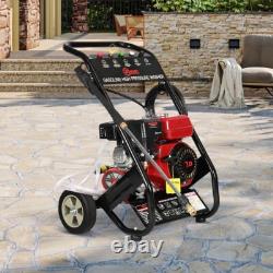 Petrol Pressure Washer Engine High Power Jet Cleaner Patio 8 HP 3950PSI Garden