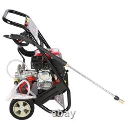 Petrol Pressure Washer Engine High Power Jet Cleaner Patio 8 HP 3950PSI Garden