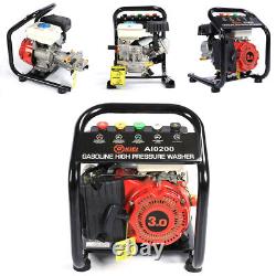 Petrol Pressure Washer Garden 3.0HP Engine High Power Cleaner Engine Water Pump