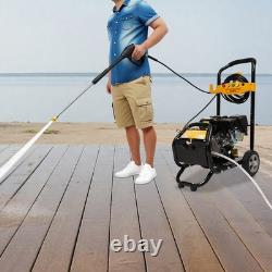 Petrol Pressure Washer Garden 7.5HP Engine High Power Jet Cleaner Tool