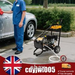 Petrol Pressure Washer Garden 7.5 HP Engine High Power Jet Cleaner Tool UK