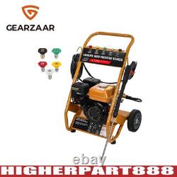 Petrol Pressure Washer Heavy Duty Recoil Start 4 Stroke OHV High Power 7HP 212cc