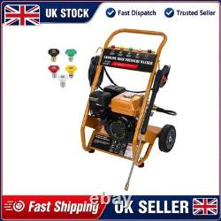 Petrol Pressure Washer High Power 212cc Recoil Start Heavy Duty 4 Stroke OHV