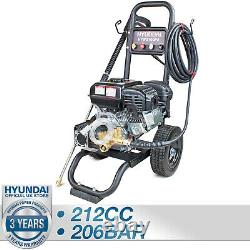 Petrol Pressure Washer High Power Cleaner 3100psi 10L/Min Jet Washer HYUNDAI