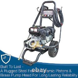 Petrol Pressure Washer High Power Cleaner 3100psi 10L/Min Jet Washer HYUNDAI