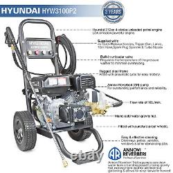 Petrol Pressure Washer High Power Cleaner 3100psi 10L/Min Jet Washer HYUNDAI