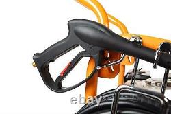 Petrol Pressure Washer High Power Jet Cleaner 3950PSI 30m Hose Portable 3 Lances