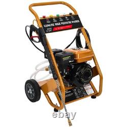 Petrol Pressure Washer High Power Jet Recoil Start Gearzaar Max 3190 Psi 6.5hp