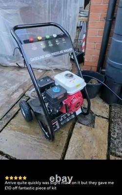 Petrol Pressure Washer Max 3190 PSI 7.5HP water Jet Power fast UK shipping