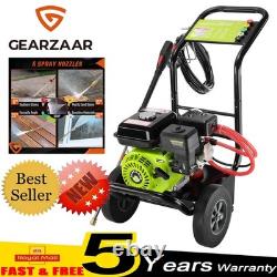 Petrol Pressure Washer Max 3500psi 212cc 4 Stroke High Power Jet Recoil Start Uk