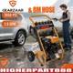 Petrol Pressure Washer Max 3950 Psi 6.5hp High Power Jet Recoil Start 8m Hose