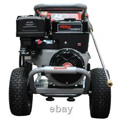 Petrol Pressure Washer RocwooD 5000PSI 420cc Jet High Power Plus Free Oil