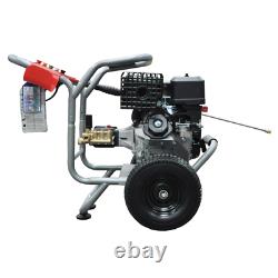 Petrol Pressure Washer RocwooD 5000PSI 420cc Jet High Power Plus Free Oil