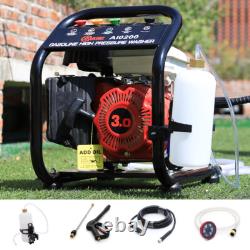 Portable 110bar Petrol High Power Pressure 8m Washer Engine 1590psi & Barrel Jet