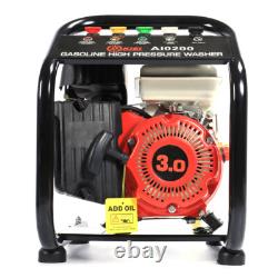 Portable 110bar Petrol High Power Pressure 8m Washer Engine 1590psi & Barrel Jet