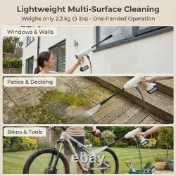 Portable Cordless Pressure Washer 725PSI Mobile Wireless Power Washer with 21V